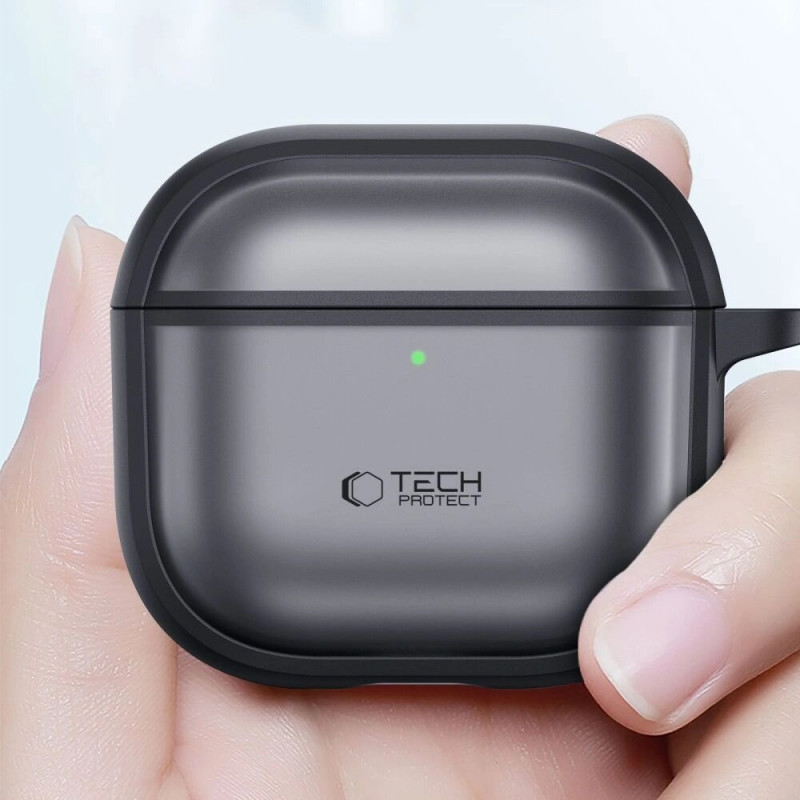 Capa Tech-Protect Magmat para Apple AirPods 4, preto mate