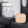 Capa Tech-Protect Silicone Hook para Apple AirPods 3 com mosquetão, verde-oliva