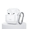 Capa Tech-Protect Flexair para Apple AirPods 4, transparente