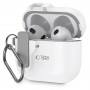 Capa Tech-Protect Slim Hook para Apple AirPods 4, Branca