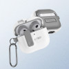 Capa Tech-Protect Slim Hook para Apple AirPods 4, Branca