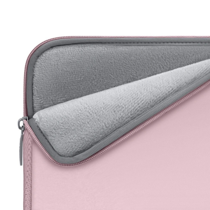Capa Tech-Protect NeoSlim para portátil 15-16" com bolsa de acessórios, Dusty Rose
