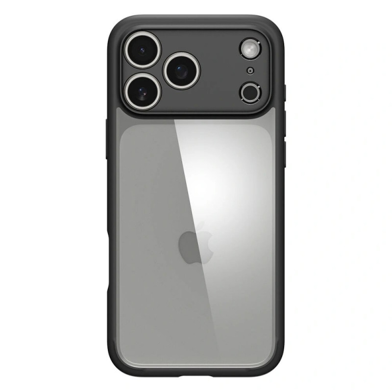 Capa Ultra Hybrid Spigen para Apple iPhone 17 Pro Max, preto mate