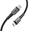 Cabo USB-C / USB-C Tech-Protect Ultraboost DNA PD100W/5A 50 cm, cinzento ferro