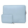 Capa Tech-Protect NeoSlim para portátil 13-14" com bolsa de acessórios, Winter Blue