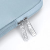 Capa Tech-Protect NeoSlim para portátil 13-14" com bolsa de acessórios, Winter Blue