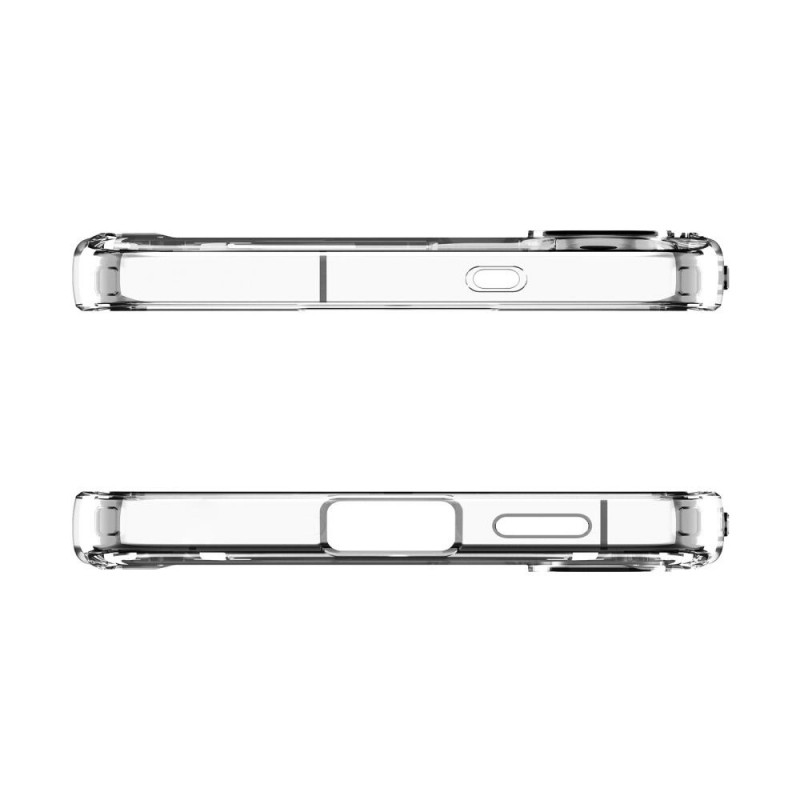 Capa Ultra Hybrid Spigen para Samsung Galaxy S25 FE, Crystal Clear
