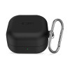 Capa Silicone Hook Tech-Protect para Samsung Galaxy Buds 4 / 4 Pro, preta