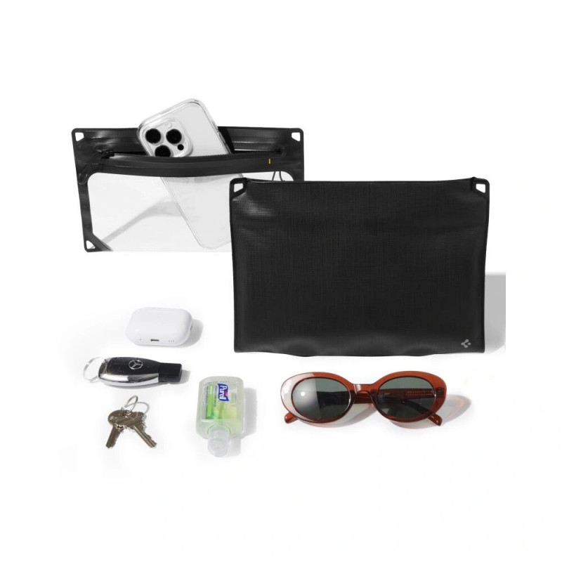 Spigen A640 Capa Impermeável Universal Crossbag, Preto