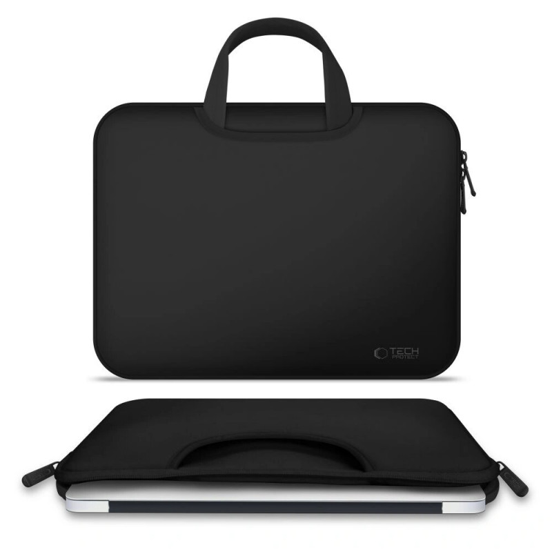 Mala para portátil Tech-Protect Neoprene 15-16", preta