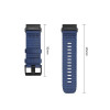 Pulseira de relógio Tech-Protect Nylon Classic para Garmin Fenix 5X / 5X Plus / 6X / 6X Pro / 7X / 8 / 8 Pro / 9 / 9 Pro 47 mm, Midnight Navy
