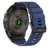 Pulseira de relógio Tech-Protect Nylon Classic para Garmin Fenix 5X / 5X Plus / 6X / 6X Pro / 7X / 8 / 8 Pro / 9 / 9 Pro 47 mm, Midnight Navy