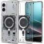 Capa Spigen Ultra Hybrid Mag MagSafe ACS09416 para Samsung Galaxy S25 Edge, Neo One, Transparente