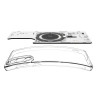 Capa Spigen Ultra Hybrid Mag MagSafe ACS09416 para Samsung Galaxy S25 Edge, Neo One, Transparente