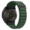 Pulseira Tech-Protect Nylon Pro para Garmin Fenix 5X / 5X Plus / 6X / 6X Pro / 7X / 8 / 8 Pro / 9 / 9 Pro (47 mm), verde militar