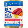 Petmex com vaca e cenoura para cães adultos, 400 g