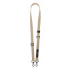 Cordão para telemóvel Tech-Protect C6S Rope Crossbody 2 em 1, Cosmic Latte (bege)