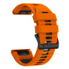 Pulseira Tech-Protect Iconband Pro THP6048 para Garmin Fenix 5X / 5X Plus / 6X / 6X Pro / 7X / 8 / 8 Pro / 9 / 9 Pro (47 mm), laranja / preto