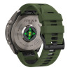 Tech-Protect Iconband Pro THP6049 bracelete de relógio para Garmin Fenix 5X / 5X Plus / 6X / 6X Pro / 7X / 8 / 8 Pro / 9 / 9 Pro (47 mm), verde / preto