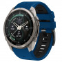 Pulseira Tech-Protect Iconband Pro THP6040 para Garmin Fenix 5X / 5X Plus / 6X / 6X Pro / 7X / 8 / 8 Pro / 9 / 9 Pro (51 mm), azul-marinho / preto