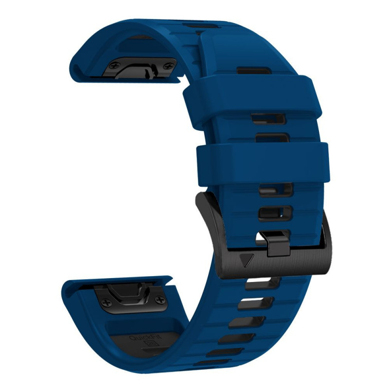 Pulseira Tech-Protect Iconband Pro THP6040 para Garmin Fenix 5X / 5X Plus / 6X / 6X Pro / 7X / 8 / 8 Pro / 9 / 9 Pro (51 mm), azul-marinho / preto