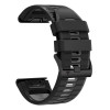 Pulseira Tech-Protect Iconband Pro THP6039 para Garmin Fenix 5X / 5X Plus / 6X / 6X Pro / 7X / 8 / 8 Pro / 9 / 9 Pro (51 mm), preta / cinzenta