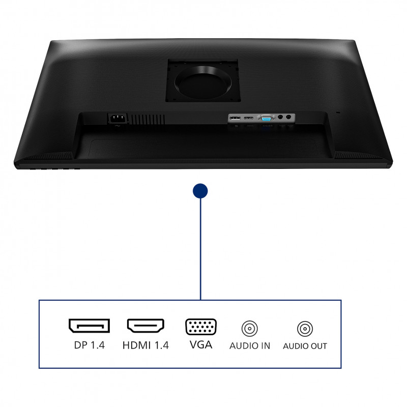 Monitor LED Philips 3000 Series 27B2N3200A/00 de 27 polegadas, IPS, Full HD, preto