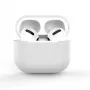 Capa de silicone Hurtel para AirPods 2 / AirPods 1, branca