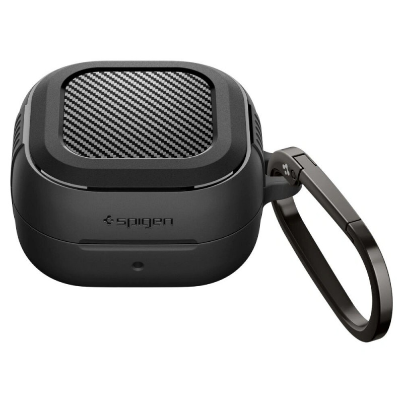 Capa Spigen Rugged Armor para Samsung Galaxy Buds 4 / 4 Pro, preto mate