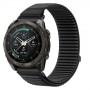 Pulseira Tech-Protect NylonLoop THP6104 para Garmin Fenix 5X / 5X Plus / 6X / 6X Pro / 7X / 8 / 8 Pro / 9 / 9 Pro (51 mm), preta