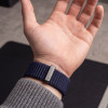 Pulseira Tech-Protect NylonLoop THP6105 para Garmin Fenix 5X / 5X Plus / 6X / 6X Pro / 7X / 8 / 8 Pro / 9 / 9 Pro (51 mm), azul-marinho