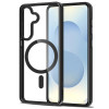Capa Tech-Protect Magmat MagSafe para Samsung Galaxy S26+, preta/transparente
