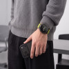 Pulseira Tech-Protect NylonLoop THP6106 para Garmin Fenix 5X / 5X Plus / 6X / 6X Pro / 7X / 8 / 8 Pro / 9 / 9 Pro (51 mm), electric lime
