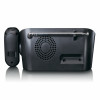 Lenco CR-615BK Rádio-despertador com projeção, DAB+/FM, preto