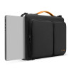 Mala para portátil Tech-Protect Defender Bag THP4355 13-14", preta/laranja