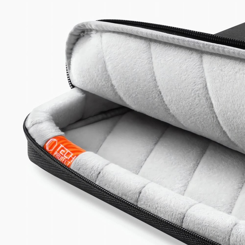 Mala para portátil Tech-Protect Defender Bag THP4355 13-14", preta/laranja