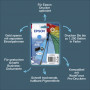 Cartucho de tinta ciano Epson 406XL Umbrella DURABrite Ultra, 12,5 ml XL (C13T17H24010)