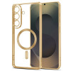 Capa MagFlex MagSafe Tech-Protect para Samsung Galaxy S26, dourada brilhante