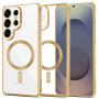 Capa MagFlex MagSafe Tech-Protect para Samsung Galaxy S26 Ultra, dourado brilhante