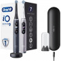 Conjunto de escovas de dentes elétricas Braun Oral-B iO Series 9 Duo, Black Onyx / Rose Quartz