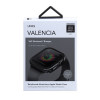 Capa UNIQ Valencia para Apple Watch Series 4/5/6/SE 44 mm, cinzento gunmetal