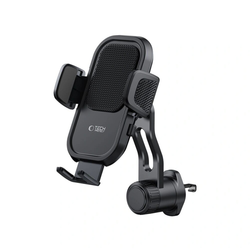 Suporte universal para telemóvel para saída de ar do carro Tech-Protect V8, preto