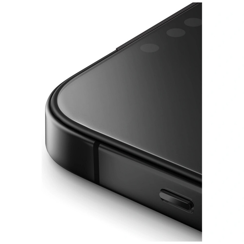 Protetor de ecrã em vidro temperado com privacidade UNIQ Optix para Apple iPhone 17