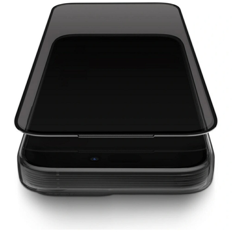 Protetor de ecrã em vidro temperado com privacidade UNIQ Optix para Apple iPhone 17