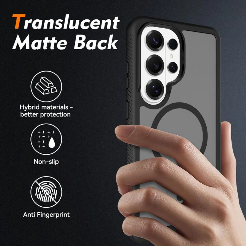 Capa Tech-Protect Defense MagSafe para Samsung Galaxy S26 Ultra, preto mate
