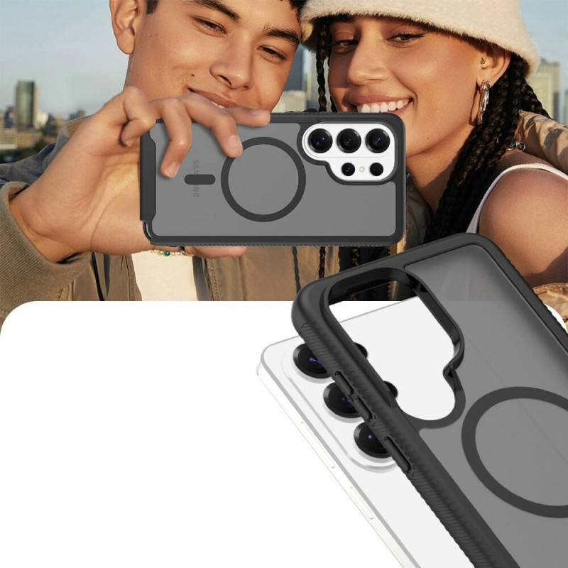 Capa Tech-Protect Defense MagSafe para Samsung Galaxy S26 Ultra, preto mate