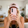 Capa Tech-Protect Silicone MagSafe para Samsung Galaxy S26+, rosa pérola