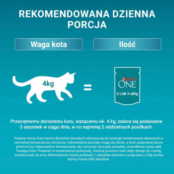 Purina ONE Sterilcat Comida para Gato, Vaca e Cenoura, 60 x 85 g