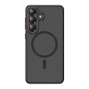 Capa MagSafe MagCam Tech-Protect para Samsung Galaxy S26, preto mate/vermelho