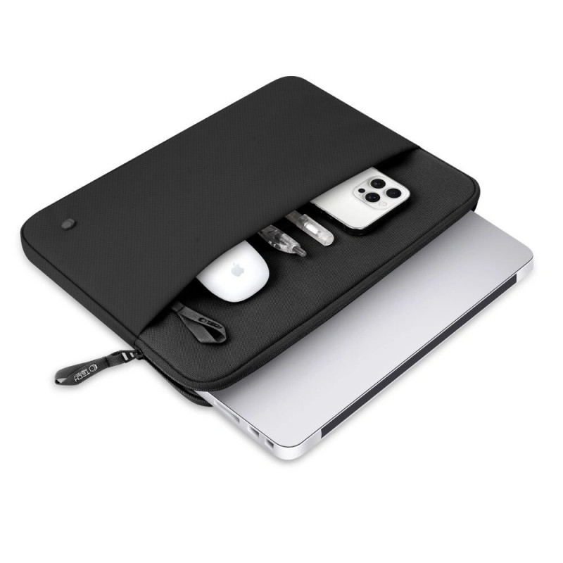 Manga para portátil Tech-Protect Sleeve 15-16", preta